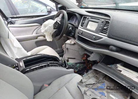 2017 Toyota Highlander Le from USA, damaged, VIN 5TDBZRFH7HS435574